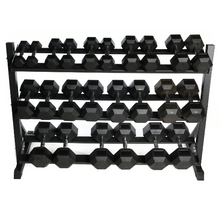 Load image into Gallery viewer, PGS Rubber Hex Dumbbell Set 2.5-30kg