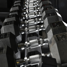 Load image into Gallery viewer, PGS Rubber Hex Dumbbell Set 2.5-30kg