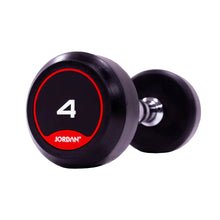 Load image into Gallery viewer, Jordan Fitness Classic Rubber Dumbbells