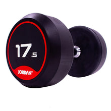 Load image into Gallery viewer, Jordan Fitness Classic Rubber Dumbbells