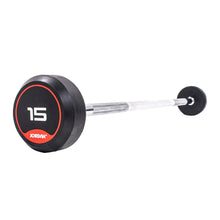 Load image into Gallery viewer, Jordan Fitness Classic Rubber Barbells - Straight Bars