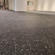 Load image into Gallery viewer, Premium 20mm Grey Speckle Rubber Gym Flooring - Straight Edge