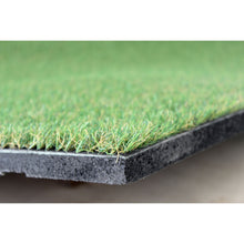 Carica l'immagine nel visualizzatore di Gallery, Artificial Grass topped rubber garden floor tiles 1m x 1m x 40mm - Cannons UK