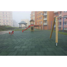 Load image into Gallery viewer, Cannons UK 50cm x 50cm x 30mm Rubber Playground Tiles from £31.96 m2 - Cannons UK