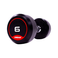 Load image into Gallery viewer, Jordan Fitness Classic Rubber Dumbbells