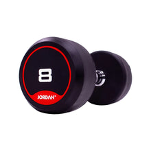 Load image into Gallery viewer, Jordan Fitness Classic Rubber Dumbbells