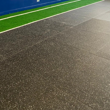 Charger l'image dans la galerie, Grey Speckle Series Rubber Flooring Tile 30mm Thick