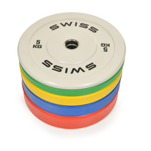 Load image into Gallery viewer, Swiss Barbell 150kg Coloured Bumper Plate Set