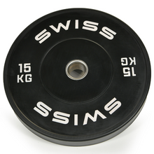 Lade das Bild in den Galerie-Viewer, Swiss Barbell Premium Black Bumper Plate Sets