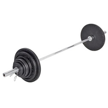 Load image into Gallery viewer, York Barbell 140 KG Olympic Barbell Set