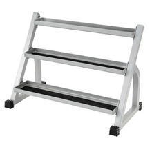 Load image into Gallery viewer, York Barbell 3 Tier Cast Kettlebell Rack