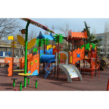 Load image into Gallery viewer, Cannons UK 50cm x 50cm x 30mm Rubber Playground Tiles from £31.96 m2 - Cannons UK