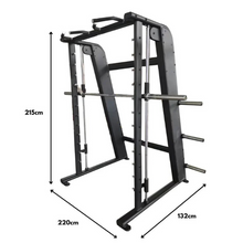 Carica l&#39;immagine nel visualizzatore di Gallery, C32SM Counter Balance Smith Machine with Storage
