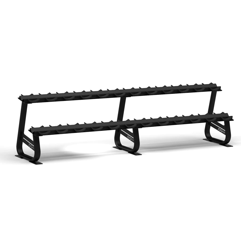 Jordan Fitness Horizontal Dumbbell Racks (S-Series) – Perfect Gym Flooring