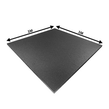 Load image into Gallery viewer, Premium 20mm Black Rubber Gym Flooring - Straight Edge
