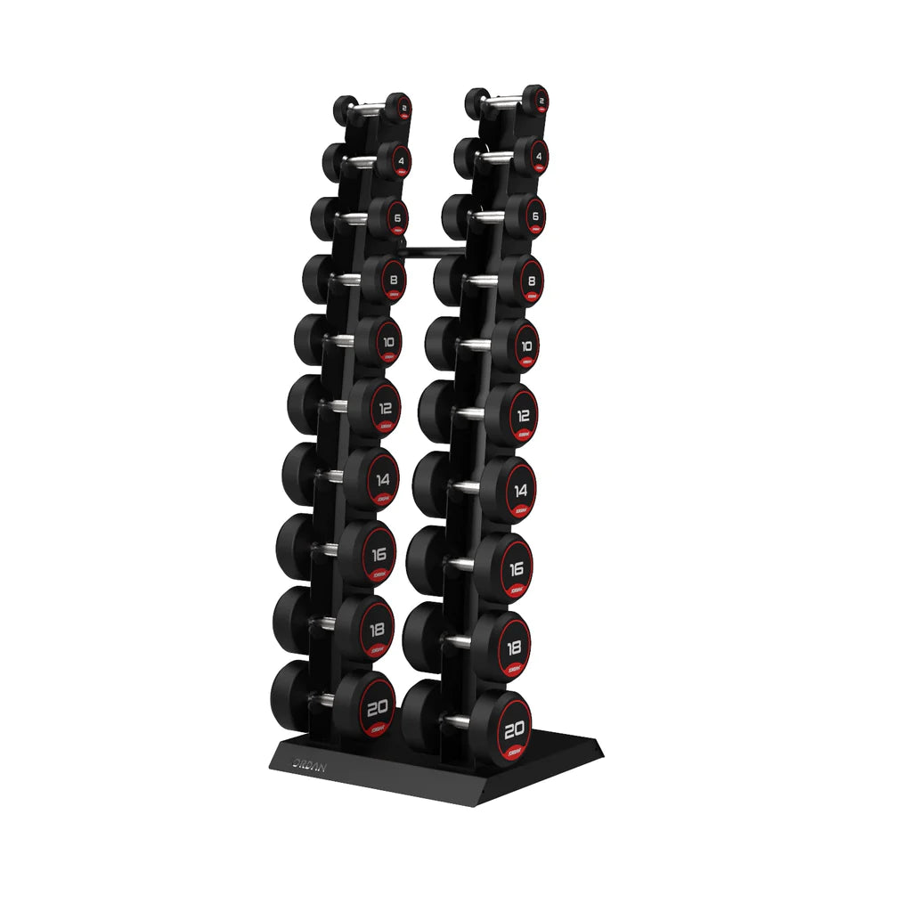 Jordan Studio Db Rack Jordan Fitness Vertical Dumbbell Racks (S-Series) – Perfect Gym Flooring