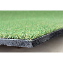 Lade das Bild in den Galerie-Viewer, Artificial Grass topped rubber garden floor tiles 1m x 1m x 40mm - Cannons UK
