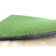 Carica l&#39;immagine nel visualizzatore di Gallery, Artificial Grass topped rubber garden floor tiles 1m x 1m x 40mm - Cannons UK
