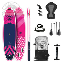Load image into Gallery viewer, FatStick Pure Art 10’6 Inflatable Paddle Board SUP Package
