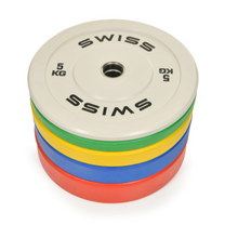 Load image into Gallery viewer, Swiss Barbell 150kg Coloured Bumper Plate Set
