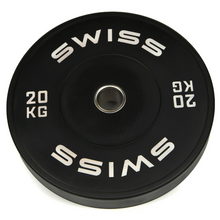 Load image into Gallery viewer, Swiss Barbell Premium Black Bumper Plate Sets
