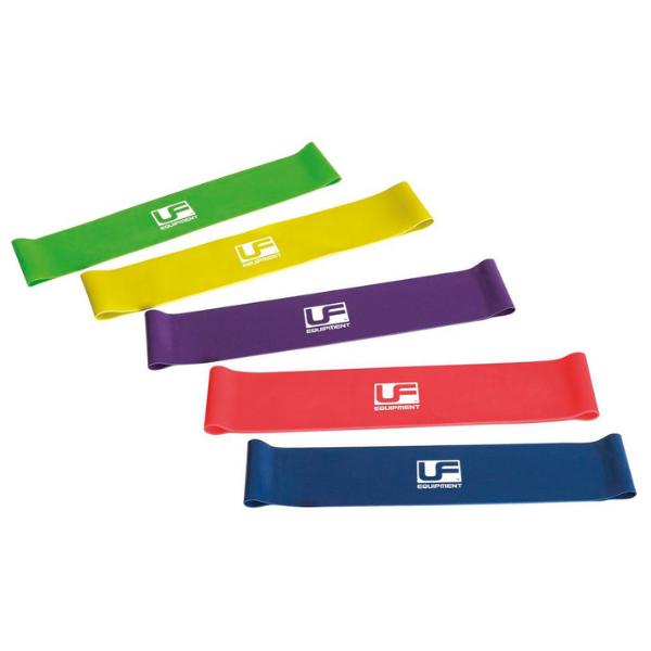 Urban Fitness Resistance Band Loop (Set of 5) 10 Inch