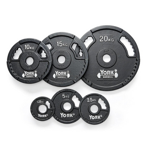 York Barbell G2 2" Cast Iron Olympic Weight Plates